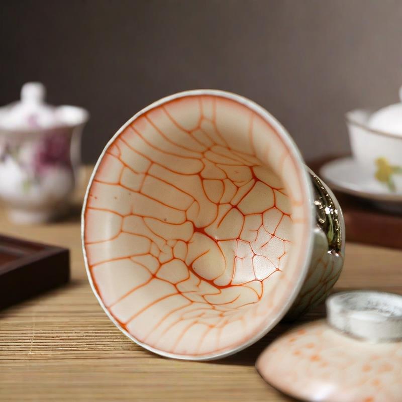Hand-Gilded Formless Buddha Gaiwan (150ml) - Image 5