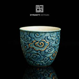 Gilded Bell Porcelain Tea Cup (110ml)