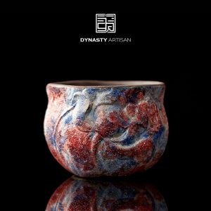 Mineral Lotus Porcelain Tea Cup (220ml)