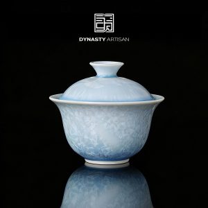 Ice Crystal Glaze Porcelain Gaiwan (100ml)