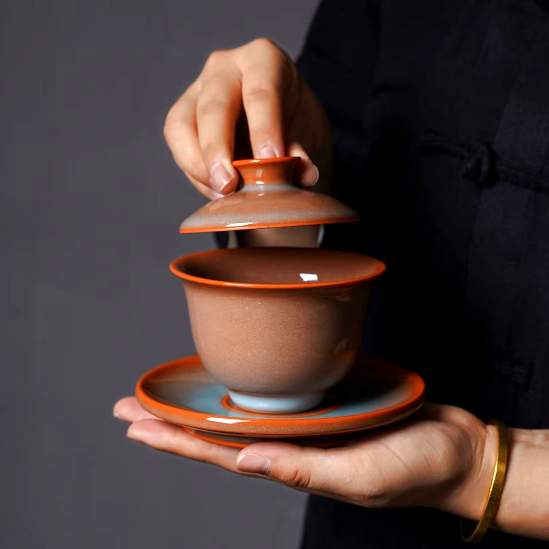Celadon Porcelain Gaiwan (400ml) - Image 6