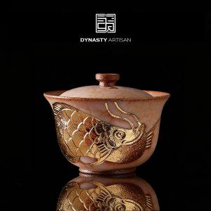 Wood-Fired Goldfish Gaiwan (150ml)