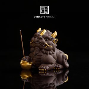 Pixiu Zisha Tea Pet Incesnse Holder