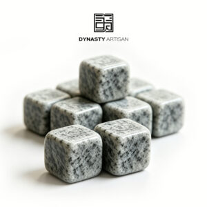 Grey Granite Whiskey Stones - Dynasty Artisan